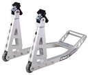Aluminium Box Section Front Paddock Stand Sliver
