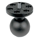 1 Inch Ball Connect 1 / 4 Inch 20 For Camera / Video / Camcorder Composite Black