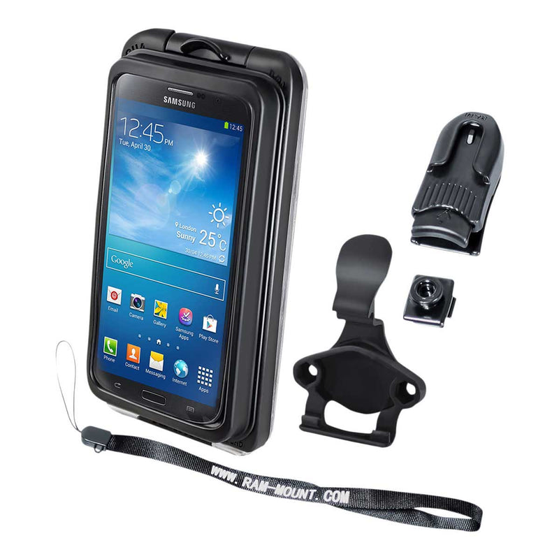 Cradle Holder Aqua Box Pro 20 Iphone 3/4/5 Case And Clip Transparent Composite Black