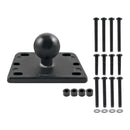 Motorcycle Base Brake / Clutch Reservoir B-345 With 1 Inch Ball