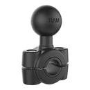 Mount Base Torque Handlebar Mount Base 3/8 - 5/8 With 1 Inch Ball Aluminum Black