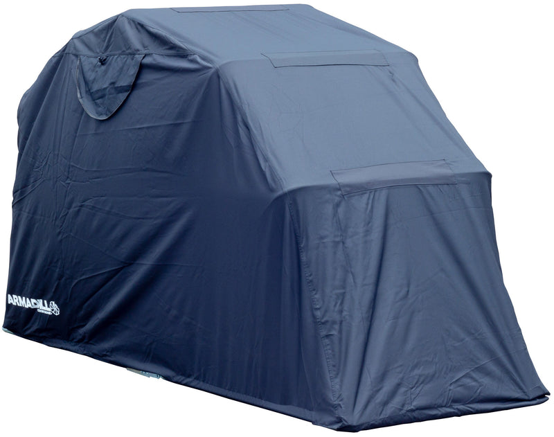 Motorcycle Garage Shelter Black - Medium /  283cm X 105cm X 155cm