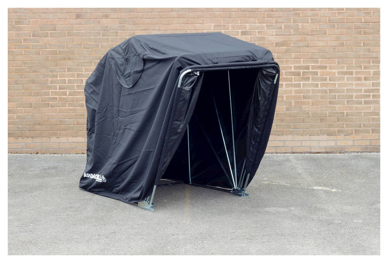 Motorcycle Garage Shelter Black - Small / 270cm X 105cm X 155cm