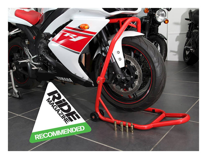 Series 3 Front Headlift Track Paddock Stand Red