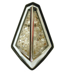 Blaze Chrome LED Rear Light With Clear Lens