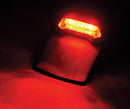 Rear Fender LED Rear Light Spoiler With Clear Lens