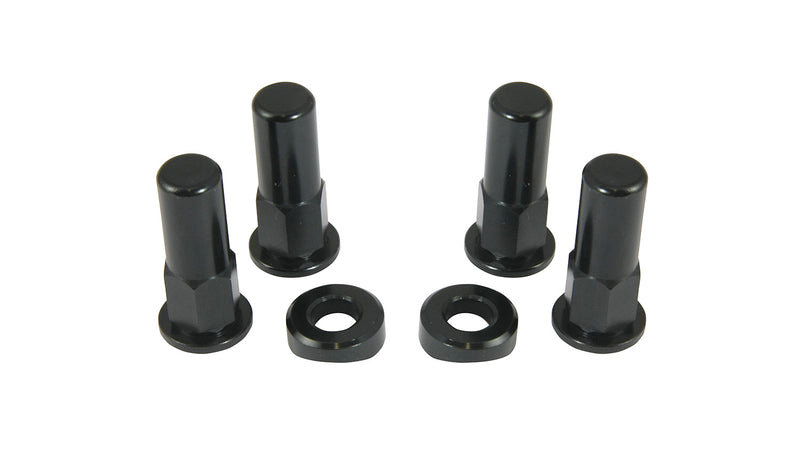 Rim Lock Nut Kit Black