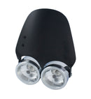 Dark Smoked Screen For Dominator Headlight With Fitting Kit