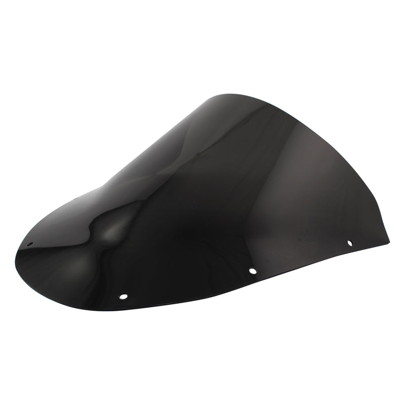 Dark Smoked Double Bubble Screen For Yamaha FZS600 Fazer 98-01