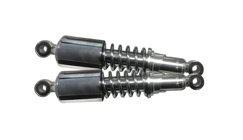 270 MM Eye To Eye Chrome Twin Shock Absorbers