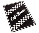 Aluminium Parking Sign Black - Cafe Racer
