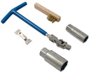 5 Pieces Spark Plug Maintenance Set Inc Brush And Gauge