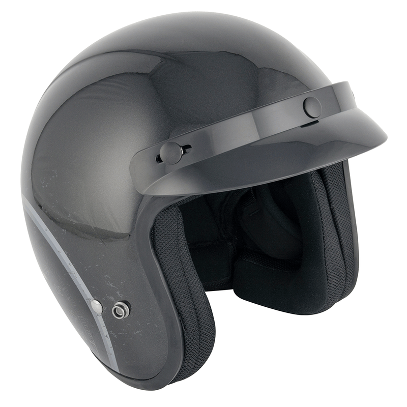 HD320 Speedo Open Face Helmet Black