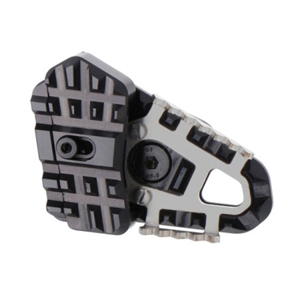 Brake Pedal Extension Black / Silver | Vendor No FBE.07.897.10000/B