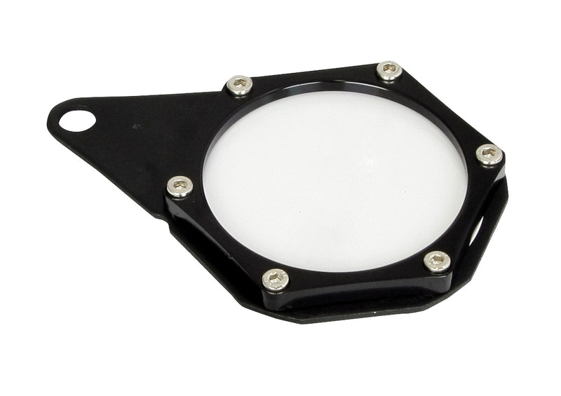 Tax Disc Holder Anodised Hexagon Black