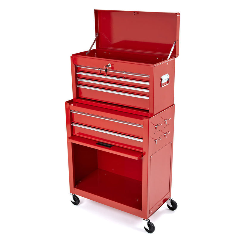 Rolling Tool Cabinet With Top Chest