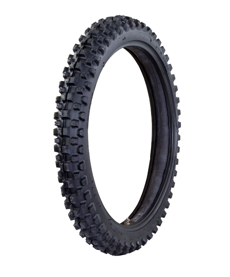 D981 Or F807 Tread Pattern 70 / 100-17 MX Tubed Tyre