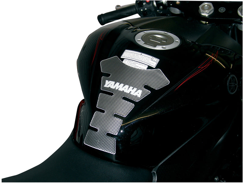 Carbon Effect Logo Spine Tank Pad - Yamaha