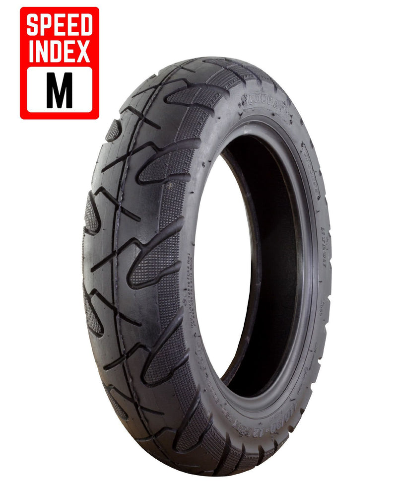 D805 Or M930 Tread Pattern 110 / 90-12 E-Marked Tubeless Tyre