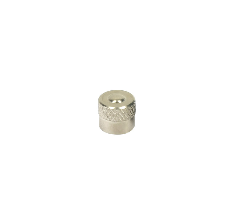 Nickel PLated Valve Caps - Pack Of 50