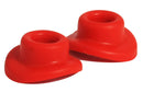 Rubber Valve Seals Red - Pair