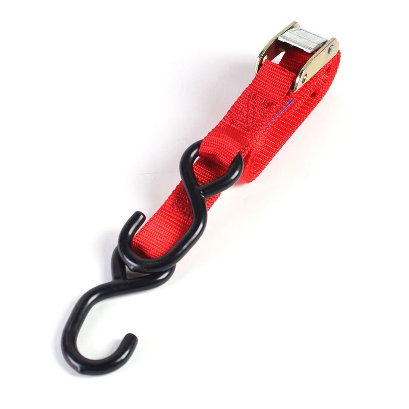 4 Piece Red Autolock Tiedown